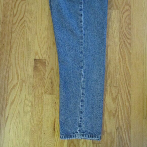TOMMY HILFIGER WOMEN'S SIZE 6 X 27 JEANS STONE WASHED PERFECT T SPELLOUT FLAG 90 - Picture 8 of 16